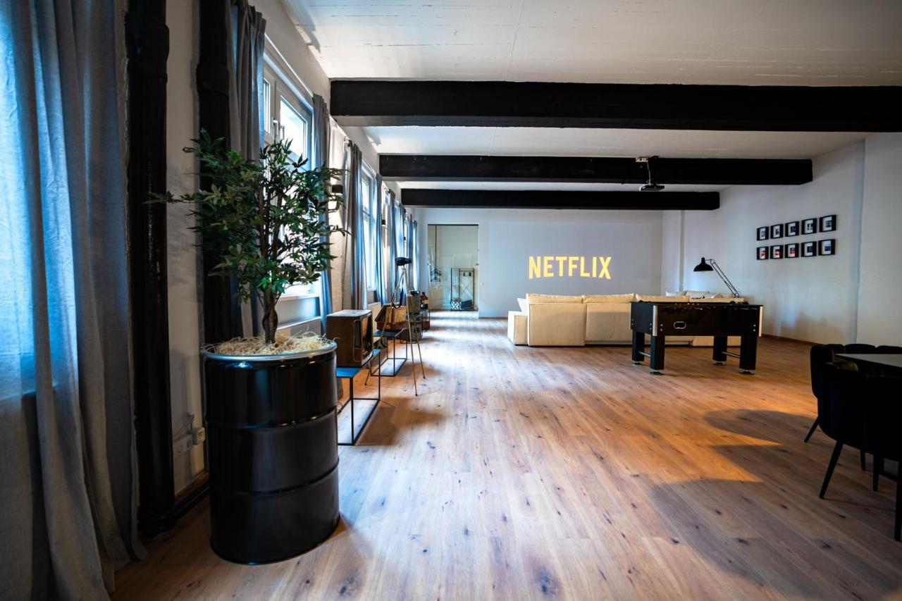 Design Loft - 200Qm2 - Heimkino - Bestlage - Parkplatz Wiesbaden Dış mekan fotoğraf
