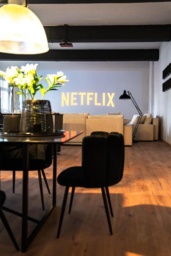 Design Loft - 200Qm2 - Heimkino - Bestlage - Parkplatz Wiesbaden Dış mekan fotoğraf